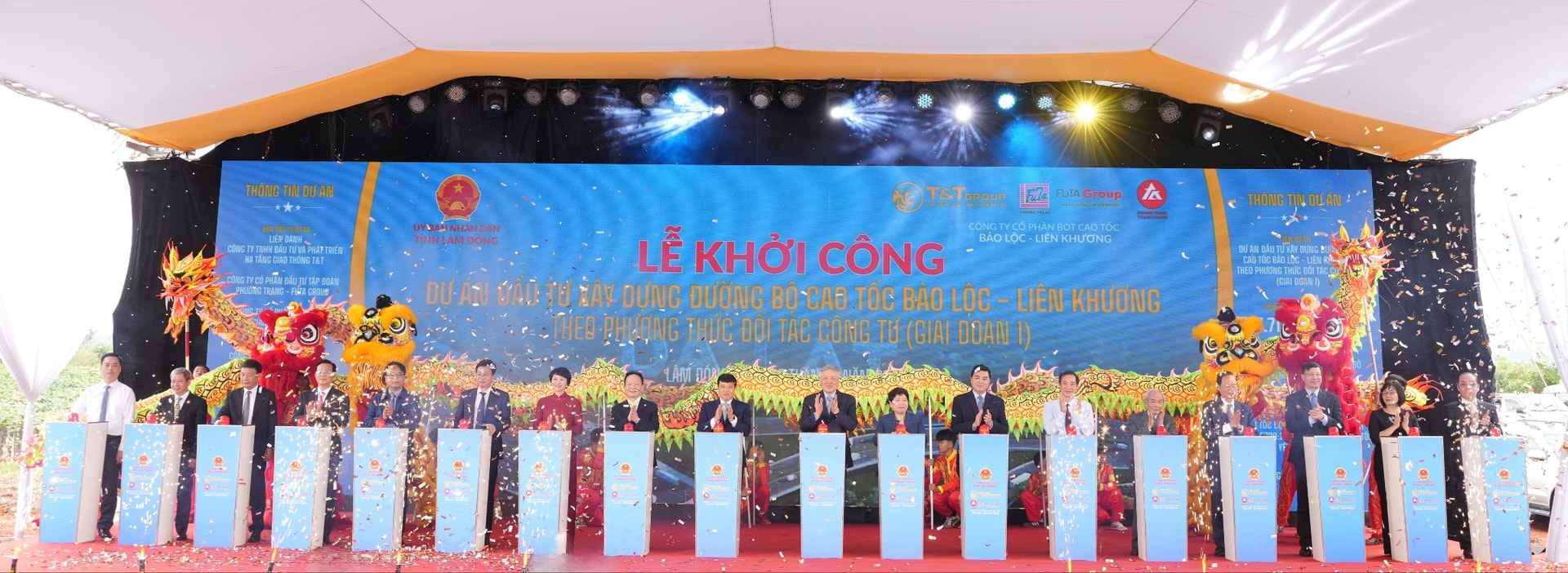 Khởi công dự án