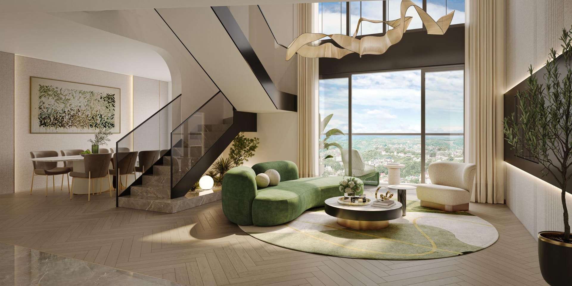 Không gian sống tại LUMIÈRE Midtown