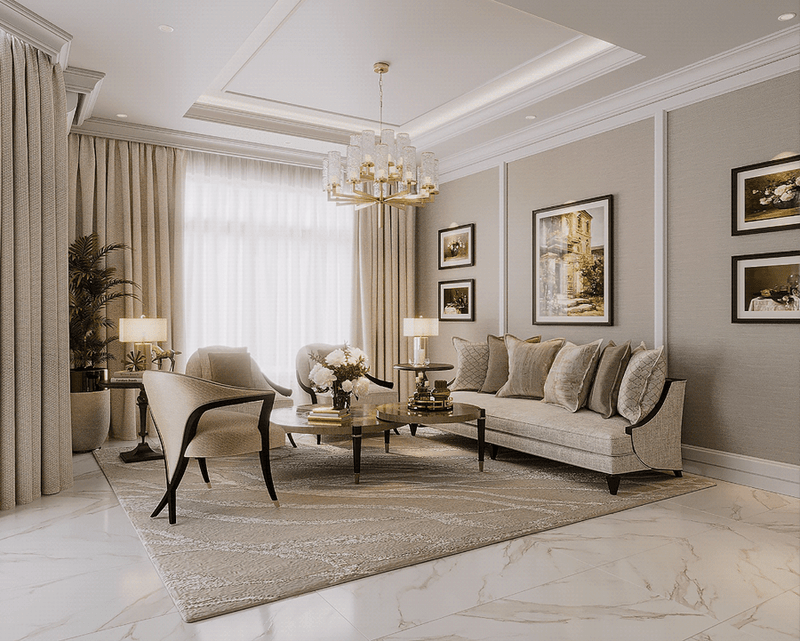 thiết kế nội thất nhà phố